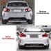 Диффузор задний для BMW M2 - стиль MP, пластик, черный