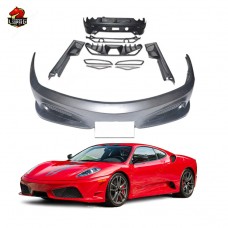 Комплект Кузова Sc Style для Ferrari F430 из Углеродного Волокна - Стиль и Качество в Черном Исполнении