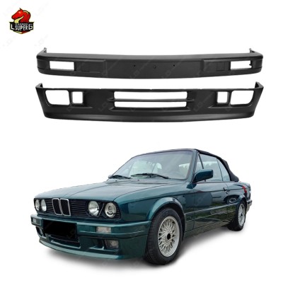 Передний бампер в стиле MT для BMW 3 серии E30 из полип