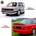 BMW 3 серии E30 задний бампер M-Tech, полипропилен, чер