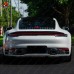 Диффузор задний Porsche 911 992 из углеродного волокна.