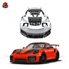 Роскошный Карбоновый Обвес Gt2 Rs Style для Porsche 911 991.2
