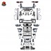 Обвес LCI F95 X5M Design для BMW G05 Black Plastic. Нов