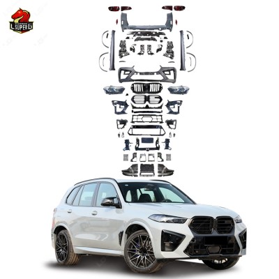 Обвес LCI F95 X5M Design для BMW G05 Black Plastic. Нов