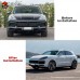 Обвес для Porsche Cayenne 9Y0 TKT, Черный, Турбо-стиль.