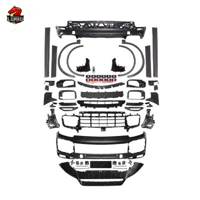 Обвес для Porsche Cayenne 9Y0 TKT, Черный, Турбо-стиль.