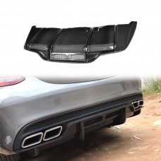 Диффузор Заднего Бампера Mercedes-benz C-klasse, Углеродное Волокно, Черный. Эксклюзивный Стиль для Вашего Авто! Диффузор Заднего Бампера Mercedes-benz C-klasse, Углеродное Волокно, Черный. Эксклюзивный Стиль для Вашего Авто!