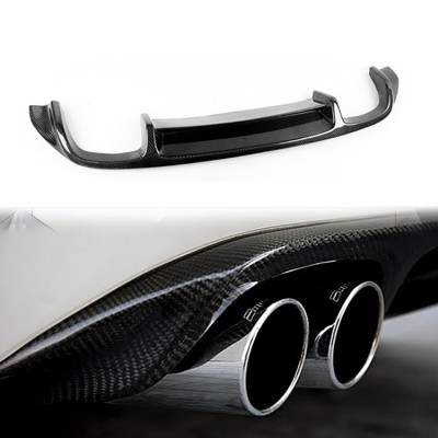 Диффузор заднего бампера Volkswagen Scirocco R - Черный Диффузор заднего бампера Volkswagen Scirocco R - Черный