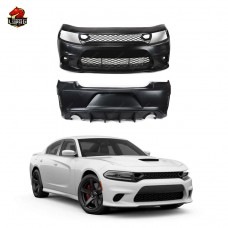 Пластиковый Обвес Srt для Dodge Charger – Черный Стильный Бампер