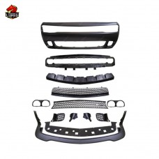 Передний Бампер Hellcat для Dodge Challenger, Черный Пластик