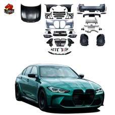Обвес M3 1:1 для Bmw 3 G20 2019-2022, Черный Пластик.