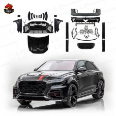 Комплект Кузова Audi Rsq8 из  Углеродного Волокна - Стиль M - Черный.