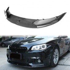 Накладка на Передний Бампер из Углеродного Волокна для Bmw 5 Серии F10 F18 - Стиль Mt. Впечатляющий Черный!