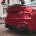 Спойлер PSM Style Ducktail для BMW M4/M3, углеродное во