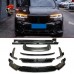 Обвес ABS для BMW X7 G07, черный глянец, стиль K, перед