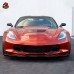 Передний сплиттер LEGAI для Chevrolet Corvette C7 - уль