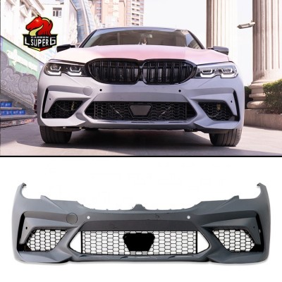 Бамперы передние для BMW 3 серии G20 G28 2019-2021 черн