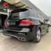 Обвес GLE63 для Mercedes-Benz M-klasse. Черный пластик.