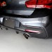 Диффузор заднего бампера углеродного волокна для BMW 1 