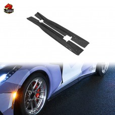 Боковая Юбка Chevrolet Corvette C7 - Стиль и Качество в Чёрном Углеродном Волокне