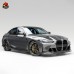 Передний бампер V-стиль для BMW M3 M4 из углеродного во