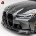 Передний бампер V-стиль для BMW M3 M4 из углеродного во
