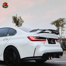 Спойлер Mp Style из Углеродного Волокна для Bmw M3 M4 G80 G82, Черный. Лучший Выбор для Стайлинга!