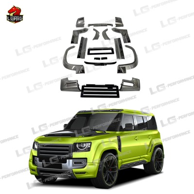 Комплект обвеса LM Style для Land Rover Defender, черны