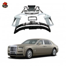 Комплект Кузова Rolls-royce Phantom из Углеродного Волокна, Черный Стиль.
