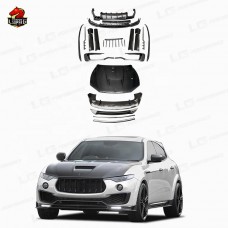 Обвес из Углеродного Волокна для Maserati Levante: Стиль M, Черный.
