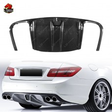 Диффузор Заднего Бампера для Mercedes-benz E-class Coupe W207 из Углеродного Волокна, Черный.
