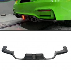 Диффузор Bmw M3 M4 F80 F82 из Углеродного Волокна с Подсветкой