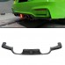 Диффузор BMW M3 M4 F80 F82 из углеродного волокна с под