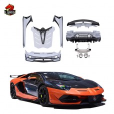 Комплект Углеродного Волокна Lamborghini Aventador - Стиль Svj, Черный