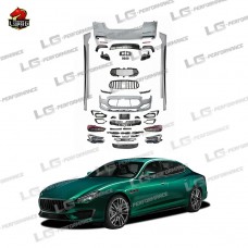 Обвес Trofeo Style для Maserati Quattroporte: Стиль и Качество в Черном Пластике