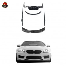 Обвес V-стиля из Углеродного Волокна для Bmw M6 2014, Черный.