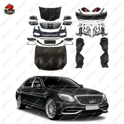 Бамперы для Mercedes-Benz S-klasse в стиле M с фарами и