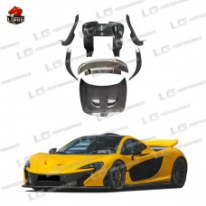 Комплект Карбонового Обвеса Mclaren 675lt 650s P1, Защита от Уф-лучей, Стиль P1, Идеальное Обновление.