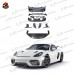Обвес для Porsche 718 Boxster, черный карбон, GT4RS сти