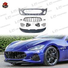 Передний Бампер Z-стиль для Maserati Gt, Черный Пластик, Автоаксессуары