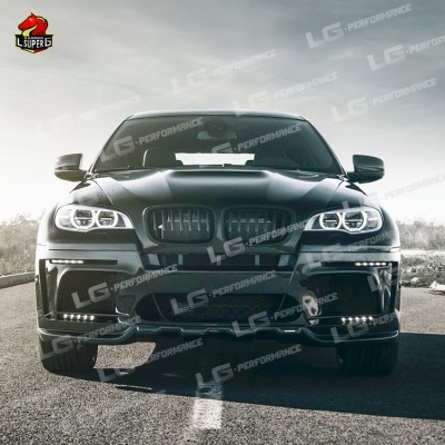 BMW X6 E71 - Бампер в стиле H без потерь, полукомплект 