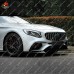 Бампер AMG для Mercedes-Benz S-класса, черный PP S63