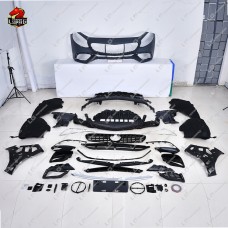 Бампер Amg для Mercedes-benz S-класса, Черный Pp S63