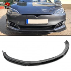 Передняя Губа Tesla Model S из Углеродного Волокна - Стиль Rz.