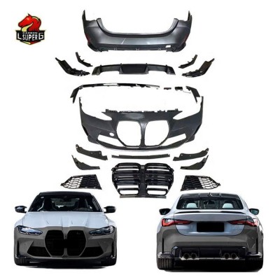 Обвес M4 для BMW 4 серии G22: стиль и качество в черном