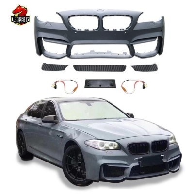 Бампер в стиле F10 M4 для BMW 5 серии - стильный обвес 
