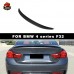 Спойлер из углеродного волокна BMW 4 серии F32 - стиль 