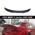 Спойлер PSM Style для BMW 3 серии G20, карбоновый, черн
