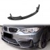 Накладка на передний бампер BMW M3/M4 из углеродного во