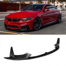 Накладка на Передний Бампер Bmw M3/m4 из Углеродного Волокна, Черного Цвета